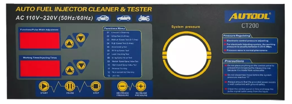 Panel para CT200