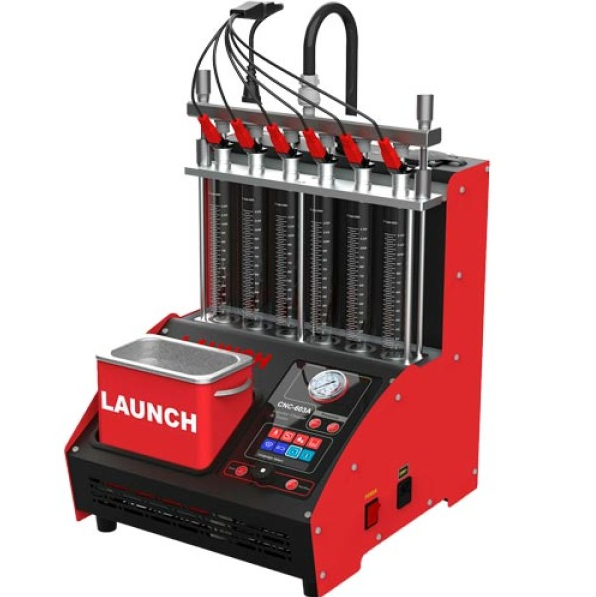 Launch CNC603A 6 Cilindros Máquina limpieza de Inyectores y Banco de Prueba